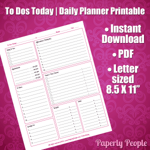 printable planner calendar system for staples arc system or 3 ring
