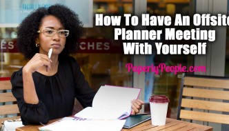How To Have An Offsite Planner Meeting With Yourself | Planning Your Business
