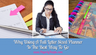 Why Using A Full Letter Sized Business Planner Is The Best Way To Go