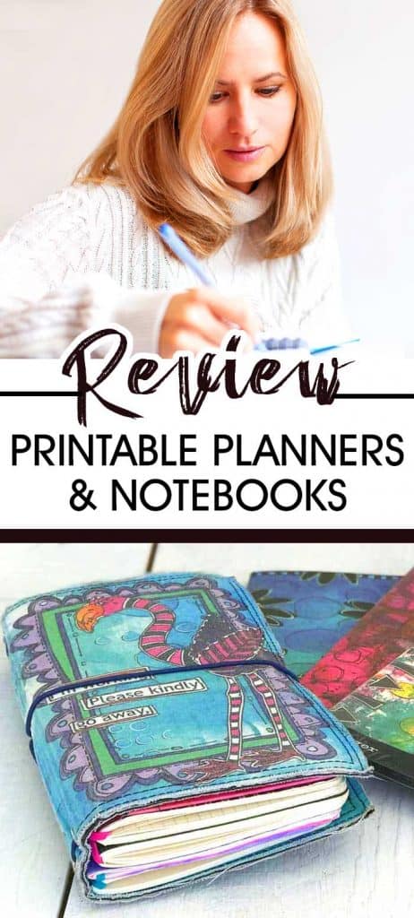 Why I LOVE Using A Printable Planner Notebook
