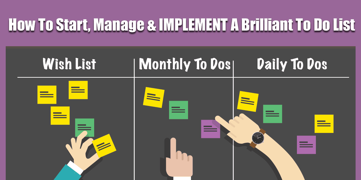 How To Start, Manage and IMPLEMENT A Brilliant To Do List - Paperly People