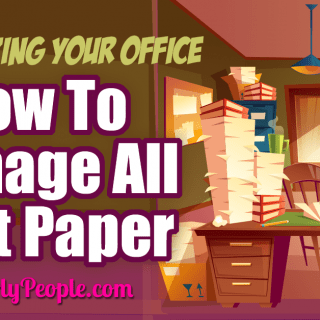 Organizing Your Office - How To Manage All That Paper... That's it! You can't take it even one more minute! The mess in your office is overwhelming. Paper is everywhere and you can no longer keep track of anything. You know you are missing things but you don't know what because you can't find anything. Time to organize and get a hold of your messy office.