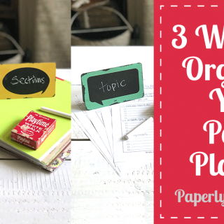 3 Ways To Organize Your Paper Paper Planner