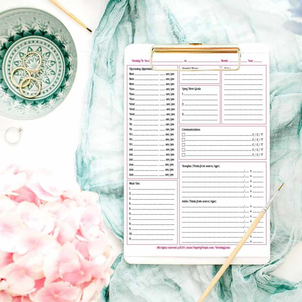 stapled monthly planner stapled monthly planner