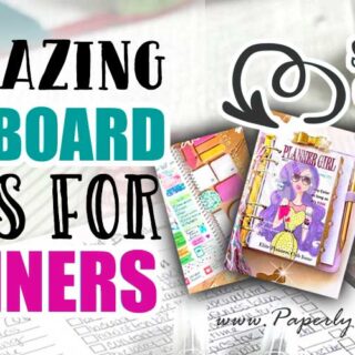 12 Super Fun Dashboard Ideas For Your Planner
