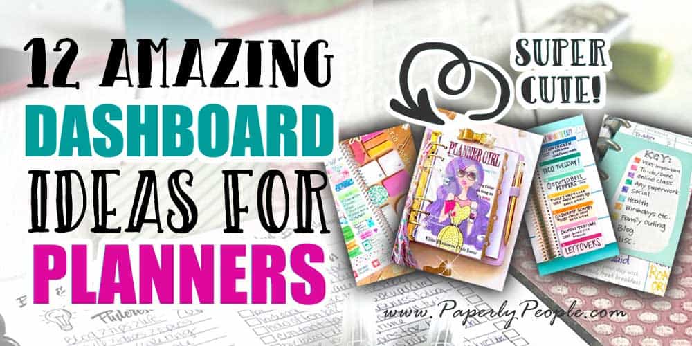 Girl Boss Planner Dashboard, Planner Insert, Filofax Dashboard