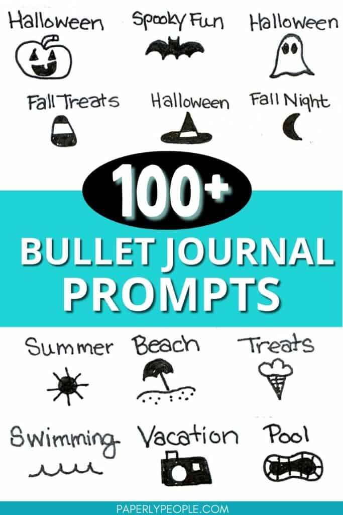 100+ Unique Bullet Journal Symbols (Advanced)