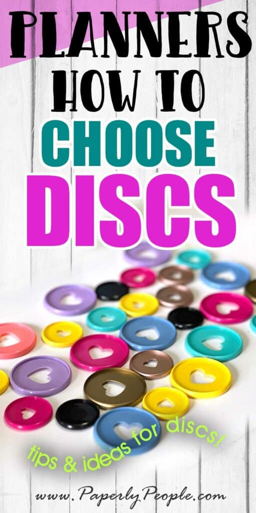 Why I Choose High-Quality Discs for My Discbound Planner
