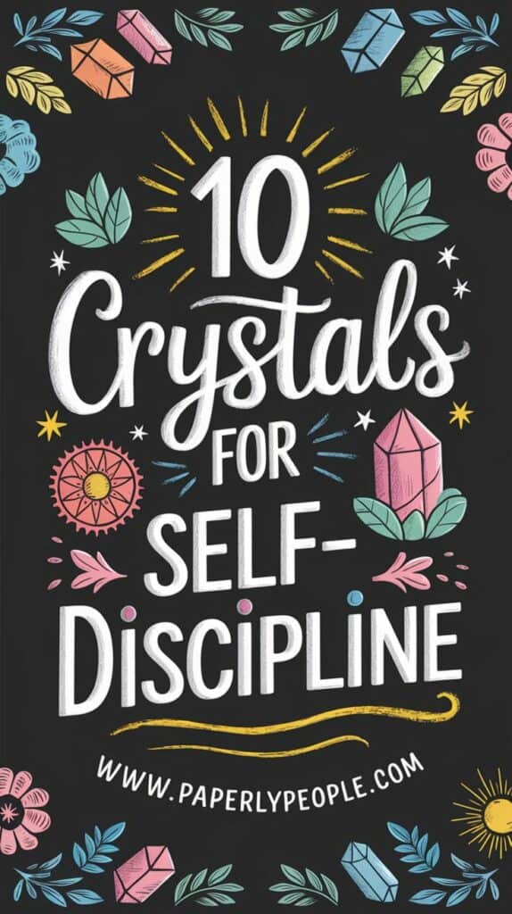 10 Crystals for Self-Discipline: Stones to Support Consistency, Goal Setting, and Success