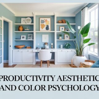 Productivity Aesthetic and Color Psychology