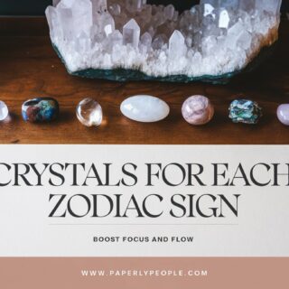 The Productivity Aesthetic: Crystals for Each Zodiac Sign to Boost Focus and Flow