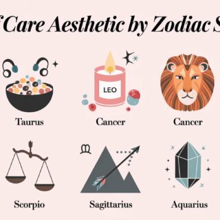 Self Care Aesthetic By Zodiac Sign