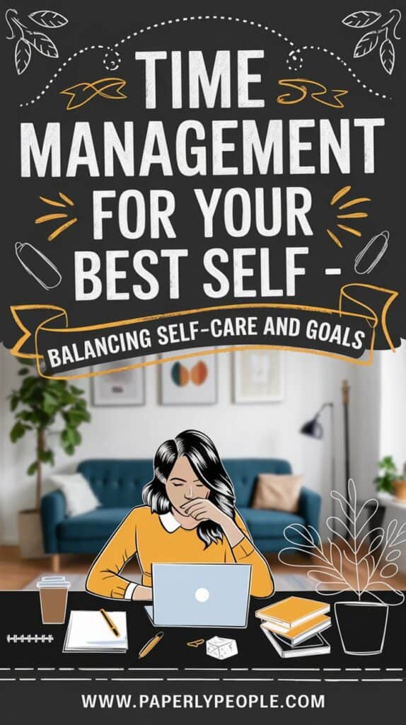 Time Management for Your Best Self - Balancing Self-Care and Goals