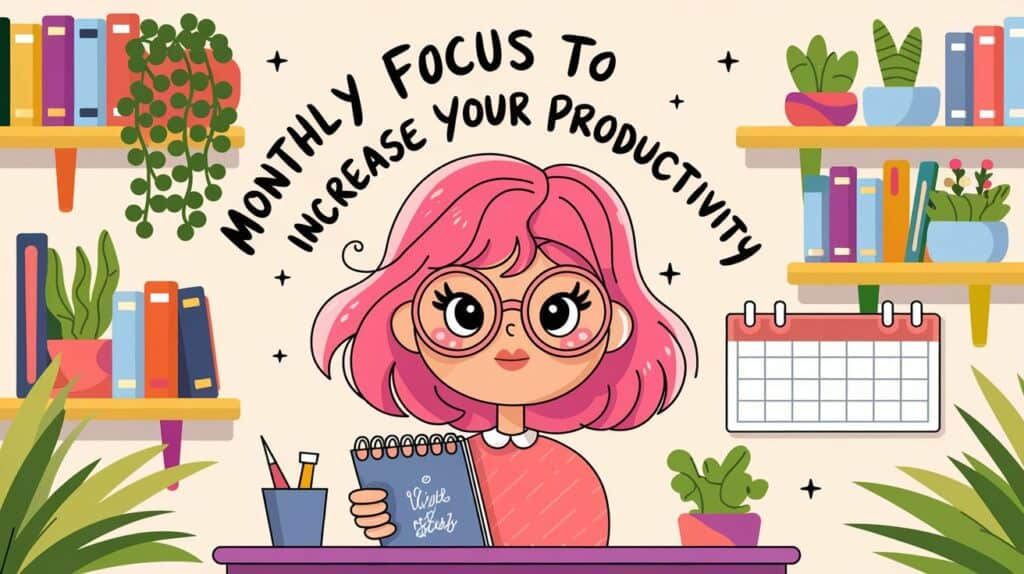 Monthly Focus To Increase Your Productivity