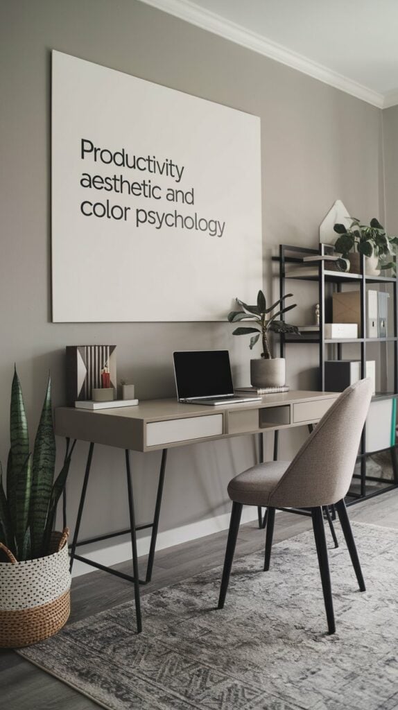 Productivity Aesthetic and Color Psychology
