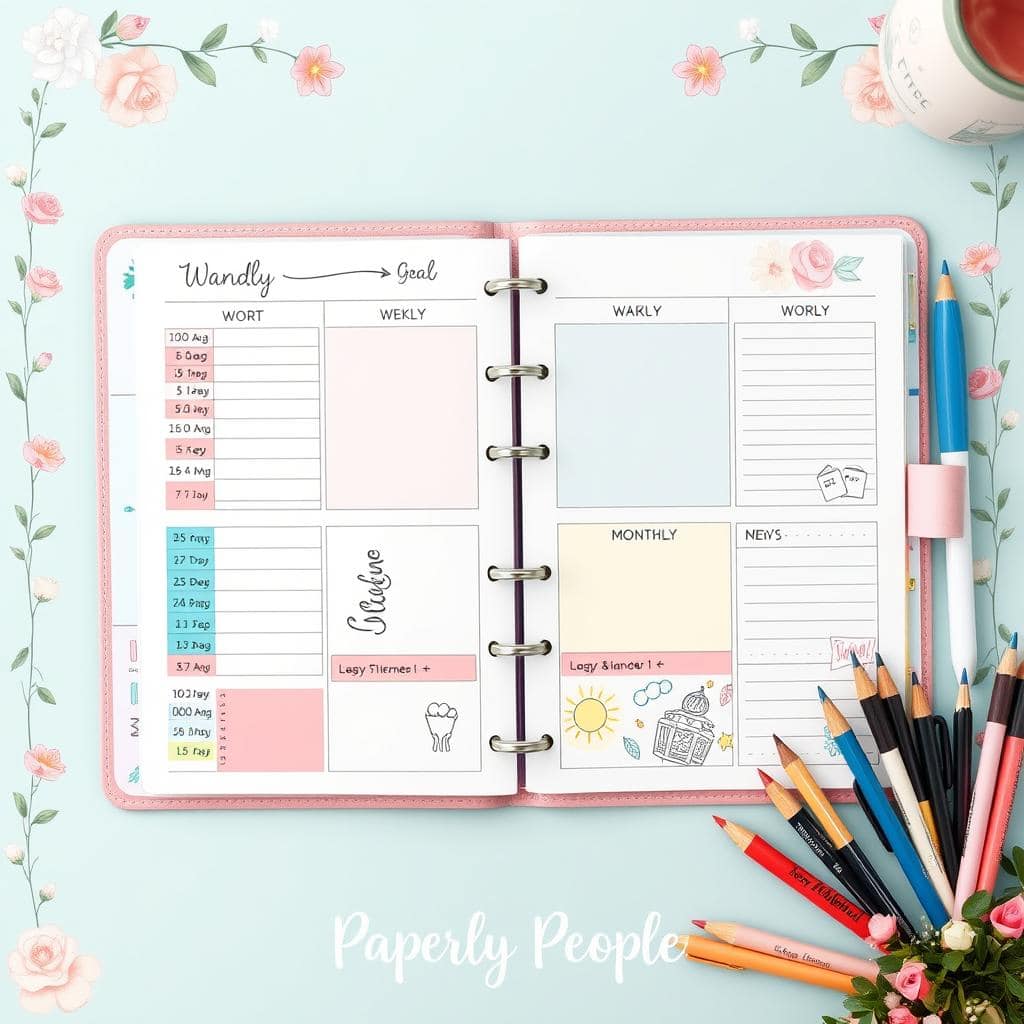 DIY Time Management Aesthetic: Create Your Own Personalized Planner
