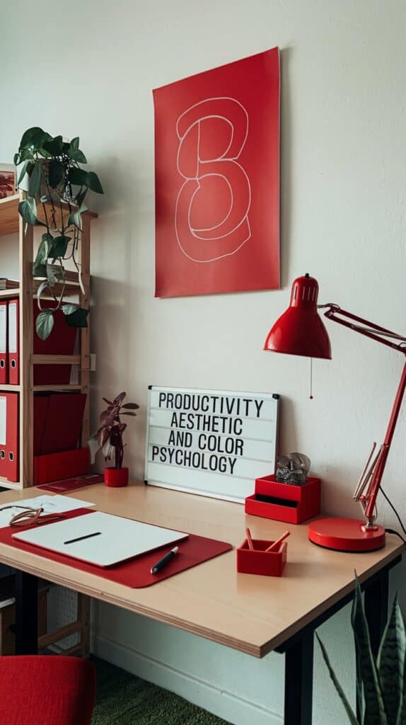 Productivity Aesthetic and Color Psychology
