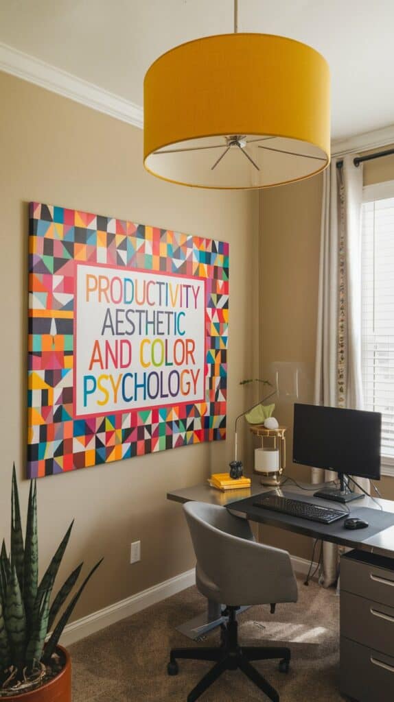 Productivity Aesthetic and Color Psychology
