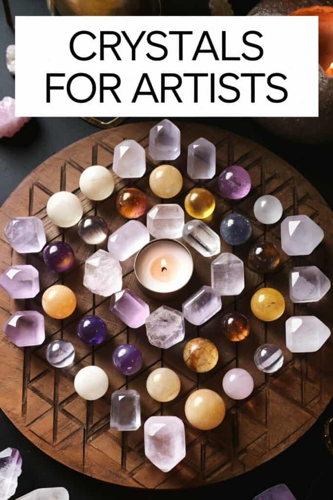 Crystal Grid Layouts for Artists